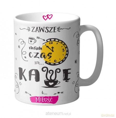 Kubek Q 608 Czas na kawę i miłość