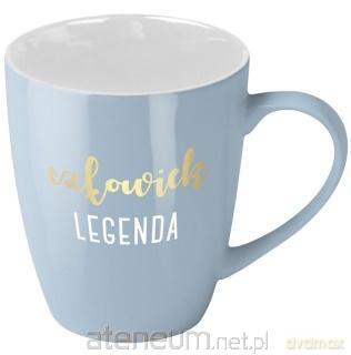 Kubek Q 718 Past Elle Człowiek legenda (błękit)