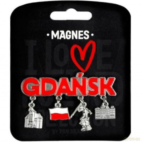 Magnes I love Poland Gdańsk ILP-MAG-E-GD-20