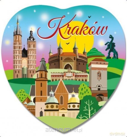 Magnes I love Poland Kraków ILP-MAG-C-KRA-37