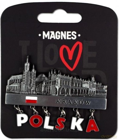 Magnes I love Poland Kraków ILP-MAG-E-KRA-23