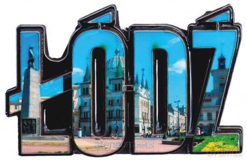 Magnes I love Poland Łódź ILP-MAG-C-LOD-13