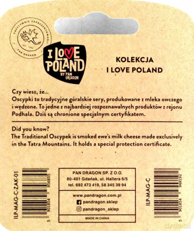 Magnes I love Poland Podhale ILP-MAG-C-ZAK-01