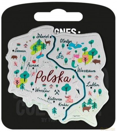 Magnes I love Poland Polska ILP-MAG-A-PL-07