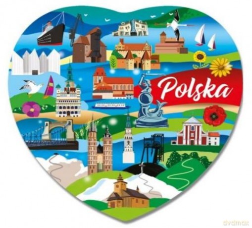 Magnes I love Poland Polska ILP-MAG-C-PL-47