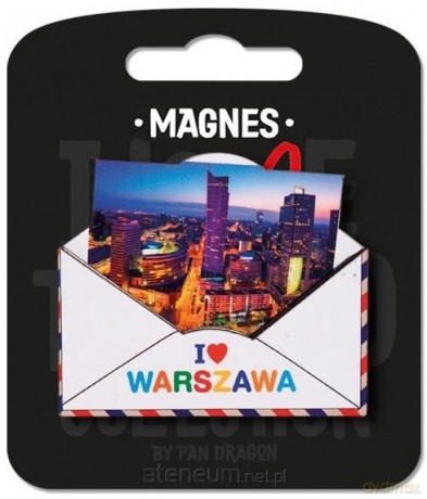 Magnes I love Poland Warszawa ILP-MAG-B-WAR-22