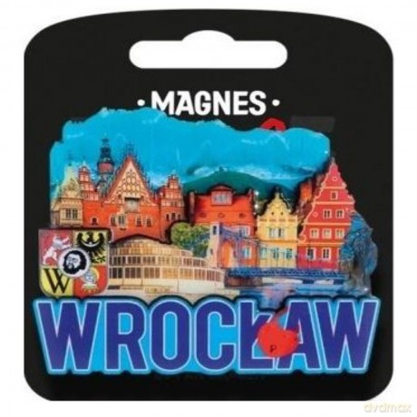 Magnes I love Poland Wrocław ILP-MAG-C-WR-08