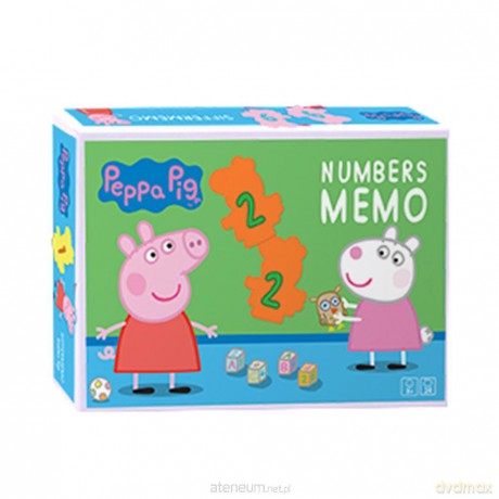 Memory dla dzieci Gra Pamięciowa Liczby Peppa [GRA]
