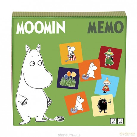 Memory dla dzieci Gra Pamięciowa Muminki 36 el. [GRA]