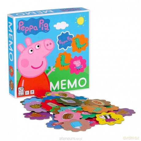 Memory dla dzieci Gra pamięciowa Świnka Peppa 36el [GRA]