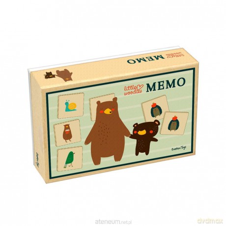 Memory, Gra pamięciowa dla Dzieci, Little Woodies [GRA]