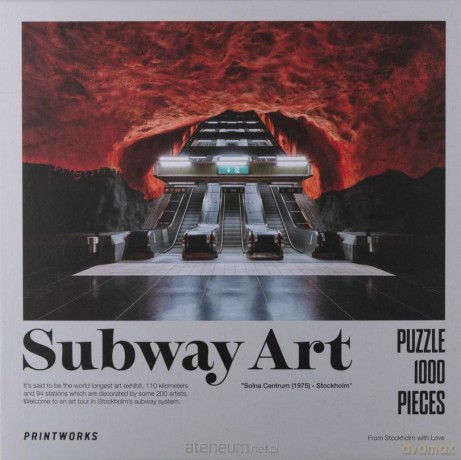 PRINTWORKS 1000 el. Subway Art Fire [PUZZLE]