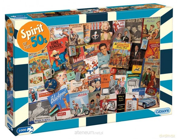 Puzzle 1000 el. Duch lat 50-tych [PUZZLE]