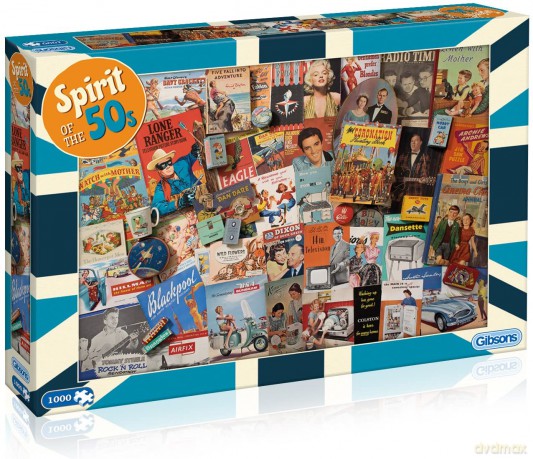 Puzzle 1000 el. Duch lat 50-tych [PUZZLE]