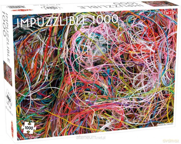 Puzzle 1000 el. Impuzzlible Threads [PUZZLE]