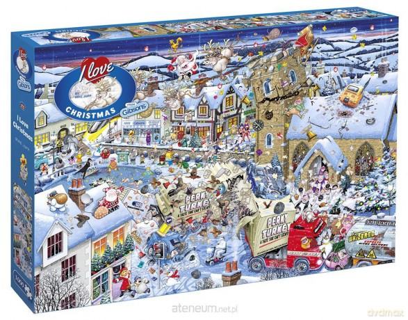 Puzzle 1000 el. Kocham Boże Narodzenie [PUZZLE]