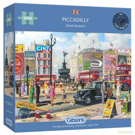 Puzzle 1000 el. Piccadilly Circus/Londyn [PUZZLE]