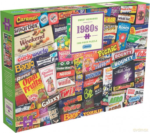 Puzzle 1000 el. Słodkie wspomnienia (lata 80-te) [PUZZLE]