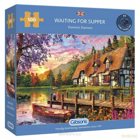 Puzzle 500 el. Czekając na kolację [PUZZLE]