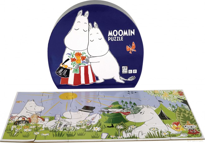 Puzzle dla dzieci w ozdobnym pudełku Mama i Tata [PUZZLE]
