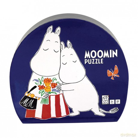 Puzzle dla dzieci w ozdobnym pudełku Mama i Tata [PUZZLE]