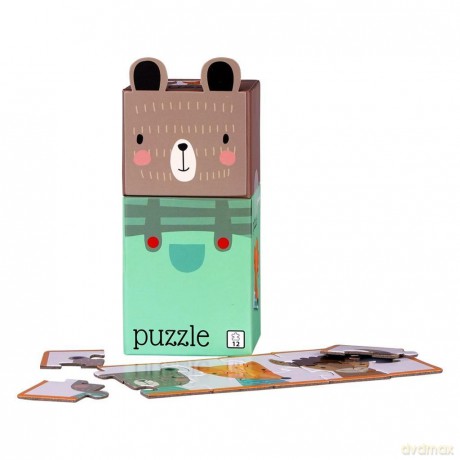 Puzzle dla dzieci Zwierzątka Bobo 12el [PUZZLE]