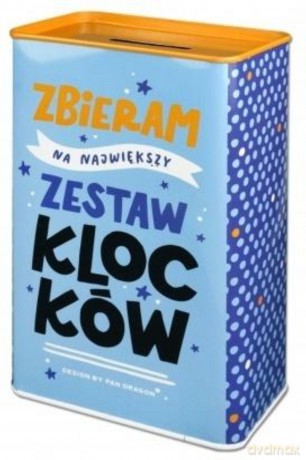 Skarbonka Happy-Zestaw klocków