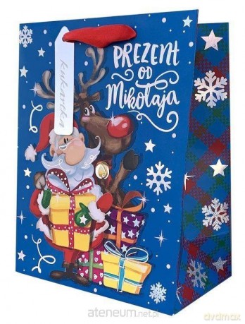 Torba QPM-090 Boże Narodzenie Mikołaje