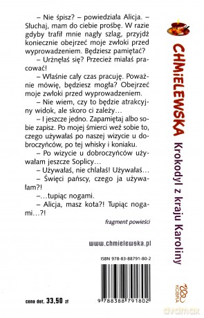 Krokodyl Z Kraju Karoliny - Joanna Chmielewska [KSIĄŻKA]