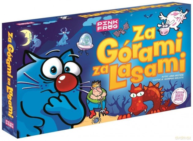 Za górami za lasami PINK FROG [GRA PLANSZOWA]