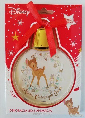 Zawieszka LED Bambi - Mamo, cudownych Świąt