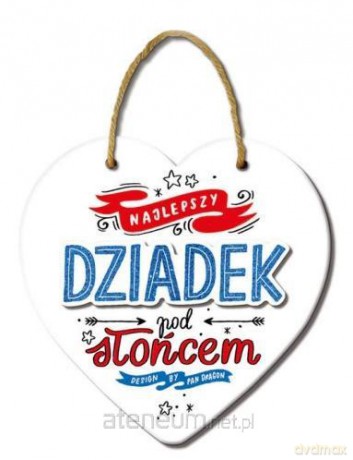 Zawieszka Serce 39-La Viva!-Dziadek