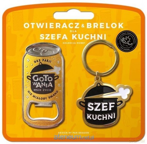 Zestaw brelok + otwieracz dla szefa kuchni