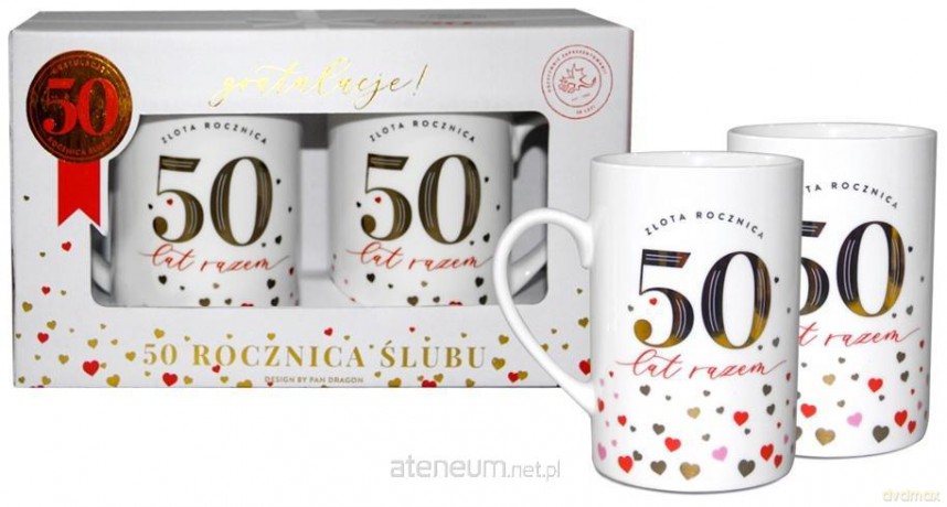 Zestaw Gold-50 Rocznica ślubu