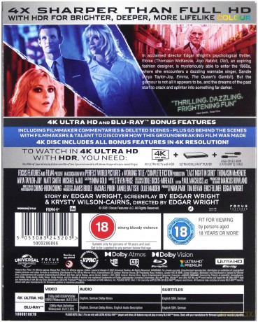 Last Night in Soho (Ostatniej nocy w Soho) [Blu-Ray 4K]+[Blu-Ray]