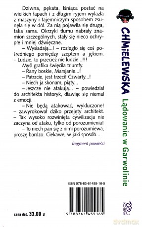 Lądowanie W Garwolinie Wyd.2009 - Joanna Chmielewska [KSIĄŻKA]