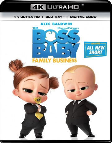 The Boss Baby: Family Business (Rodzinka rządzi) [Blu-Ray 4K]+[Blu-Ray]