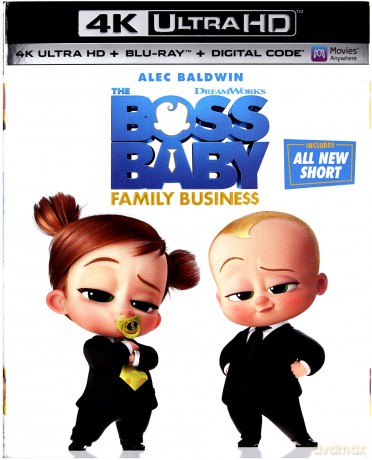 The Boss Baby: Family Business (Rodzinka rządzi) [Blu-Ray 4K]+[Blu-Ray]