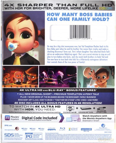 The Boss Baby: Family Business (Rodzinka rządzi) [Blu-Ray 4K]+[Blu-Ray]