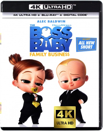 The Boss Baby: Family Business (Rodzinka rządzi) [Blu-Ray 4K]+[Blu-Ray]