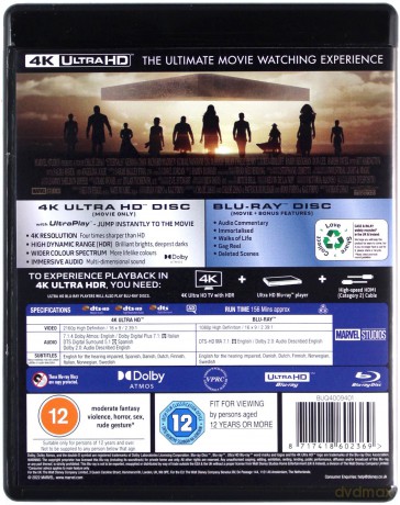 Eternals [Blu-Ray 4K]+[Blu-Ray]