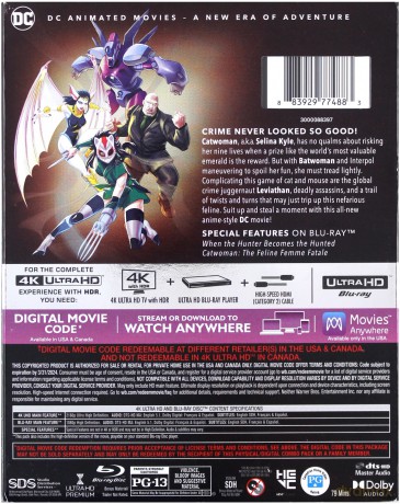 Catwoman: Hunted [Blu-Ray 4K]+[Blu-Ray]
