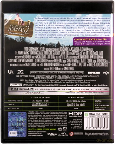 The Addams Family 2 (Rodzina Addamsów 2) [Blu-Ray 4K]+[Blu-Ray]