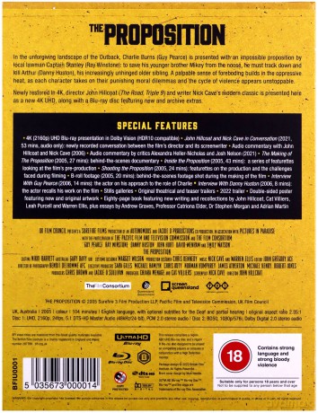 The Proposition (Propozycja) (Limited) [Blu-Ray 4K]+[Blu-Ray]