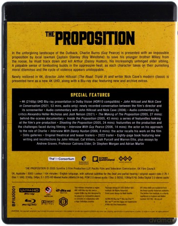 The Proposition (Propozycja) (Limited) [Blu-Ray 4K]+[Blu-Ray]