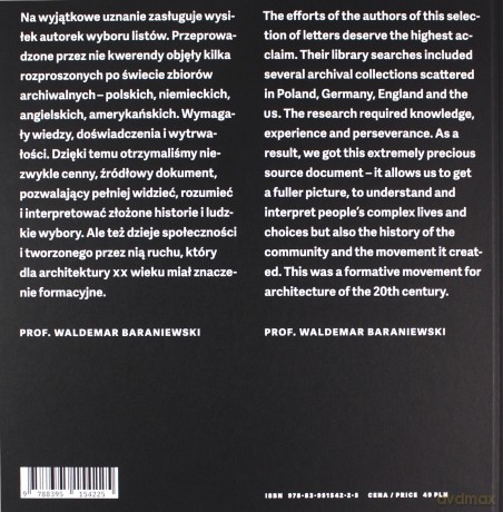 Archipelag CIAM. Listy Heleny Syrkus - Aleksandra Kędziorek, Katarzyna Uchowicz, Maja Wirkus [KSIĄŻKA]