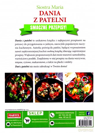 Dania z patelni. Smaczne przepisy - Siostra Maria [KSIĄŻKA]