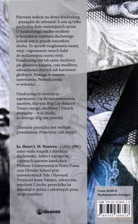 Duchowość fundraisingu - Henri J. Nouwen [KSIĄŻKA]