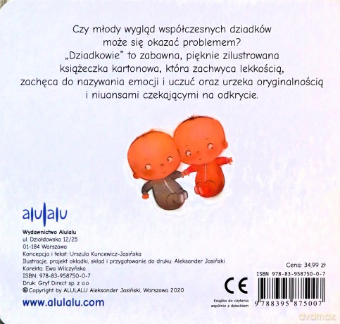 Dziadkowie. Emocje i uczucia - Urszula Kuncewicz-Jasińska, Aleksander Jasiński [KSIĄŻKA]