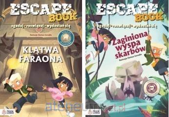 Escape Books Klątwa Faraona + Zaginiona - Tecnoscienza [KSIĄŻKA]